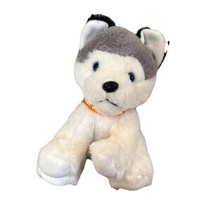 Habitat for Humanity Husky Dog Puppy Cork Plush Stuffed Animal Limited Edition